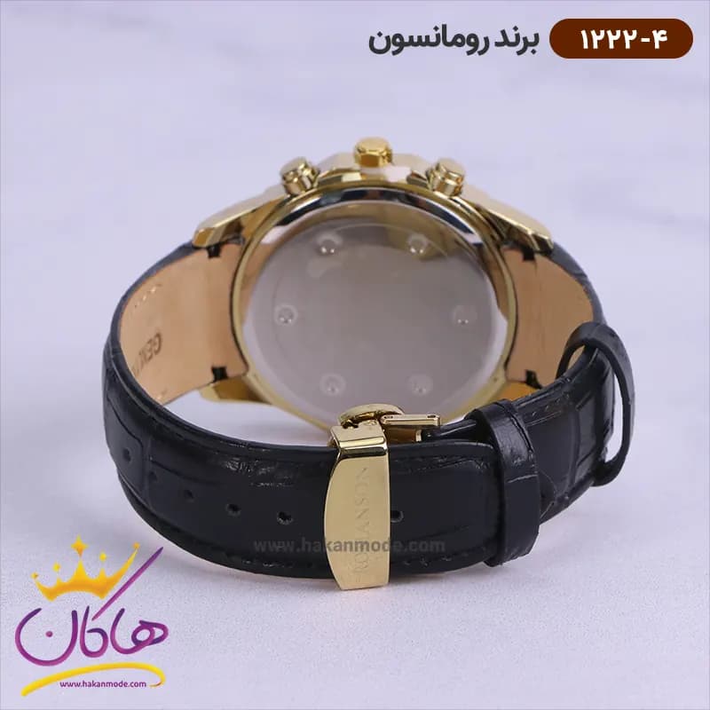 ساعت رومانسون مردانه بند چرمی 1222/4 — تصویر ۳