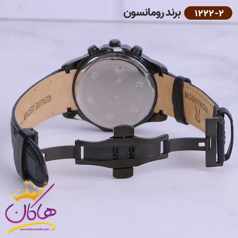 ساعت رومانسون مردانه بند چرمی 1222/2 — تصویر ۲