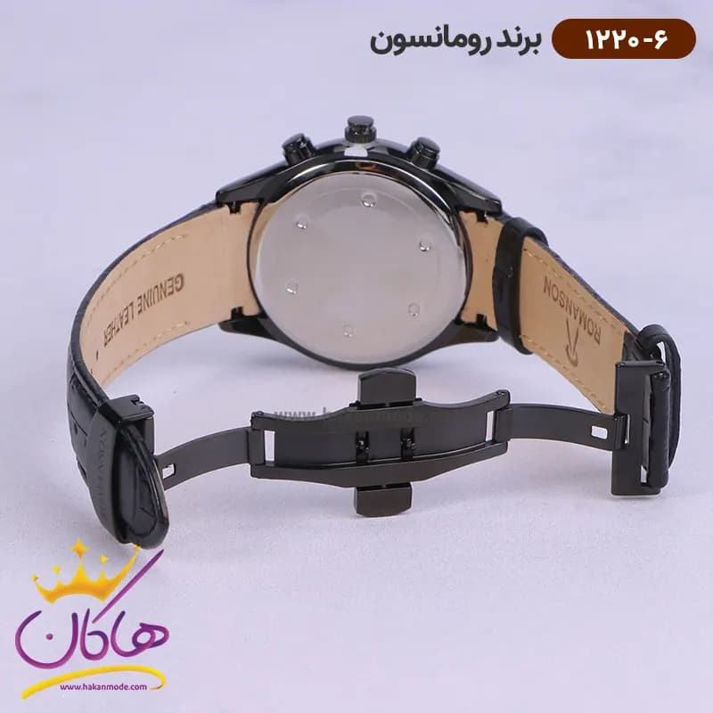 ساعت رومانسون مردانه بند چرمی 1220/6 — تصویر ۲