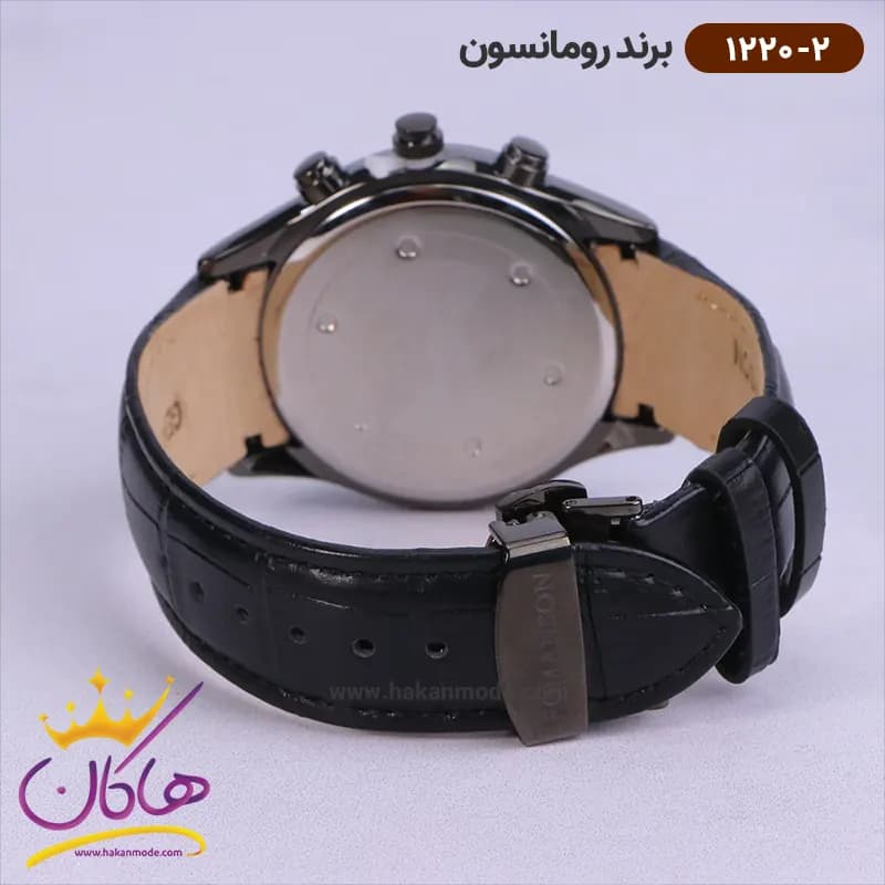 ساعت رومانسون مردانه بند چرمی 1220/2 — تصویر ۳