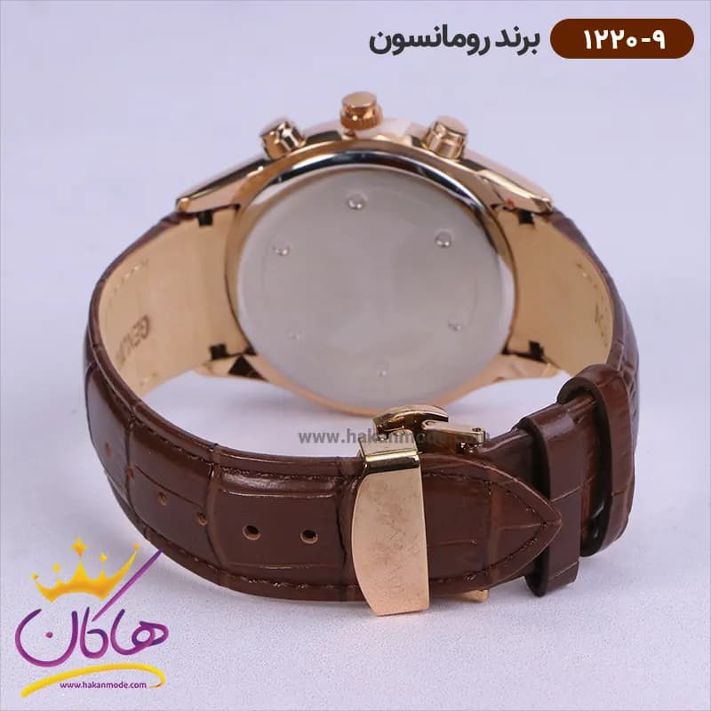 ساعت رومانسون مردانه بند چرمی 1220/9 — تصویر ۳