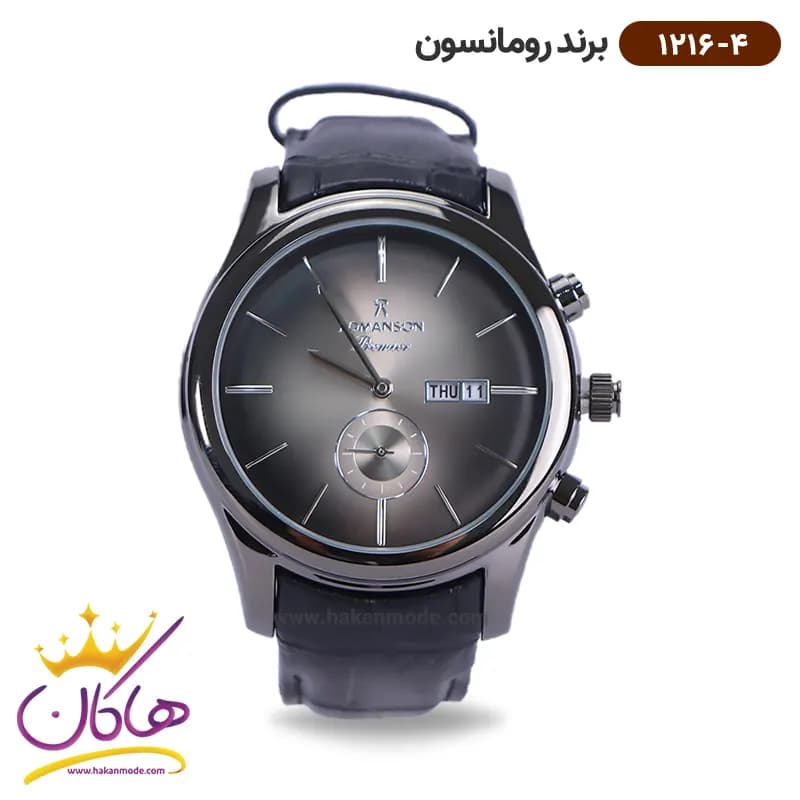 ساعت رومانسون مردانه بند چرمی 1216/4