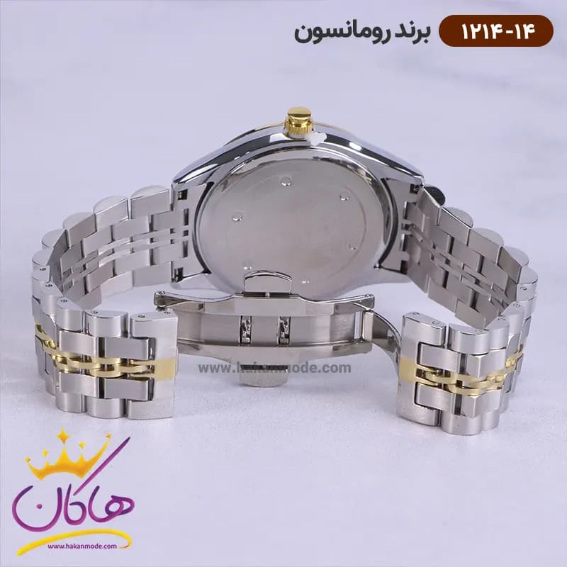 ساعت رومانسون مردانه بند فلزی 1214/14 — تصویر ۴