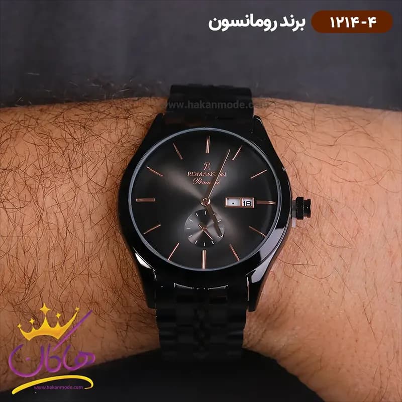 ساعت رومانسون مردانه فلزی 1214/4 — تصویر ۲