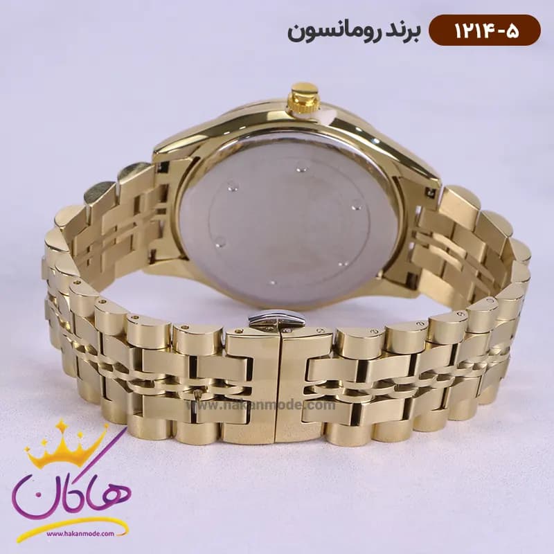 ساعت رومانسون مردانه بند فلزی 1214/5 — تصویر ۳