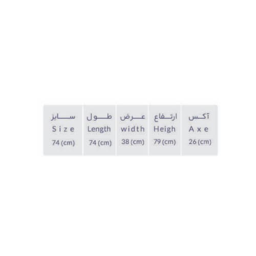 توالت فرنگی بیده دار تیپ a پلاس رسی مدل آنیسا — تصویر ۴