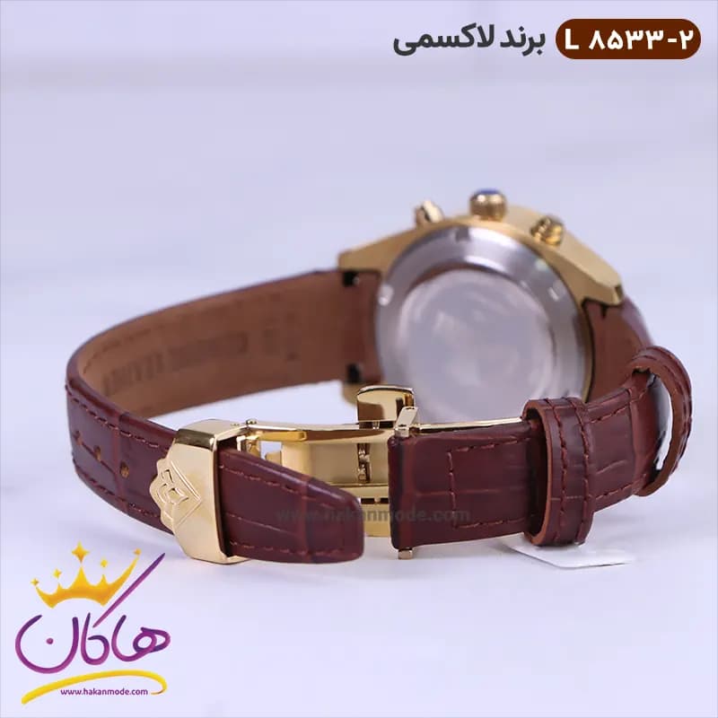 ساعت لاکسمی زنانه بند چرمی کرنوگراف L8533/2 — تصویر ۲