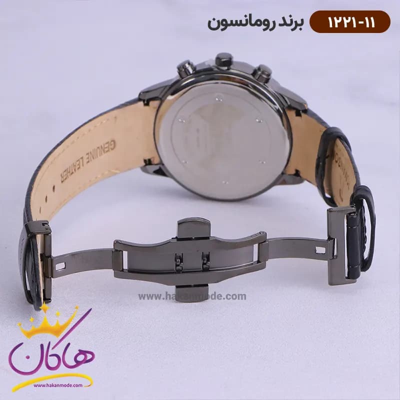 ساعت رومانسون مردانه بند چرمی 1221/11 — تصویر ۳