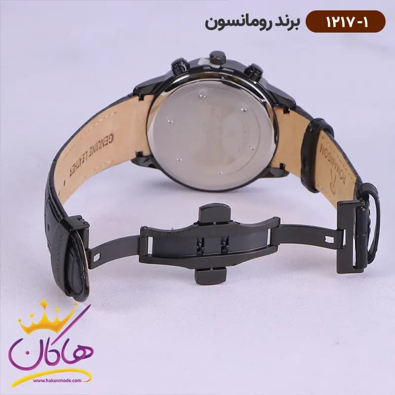 ساعت رومانسون مردانه بند چرمی 1217/1 — تصویر ۳