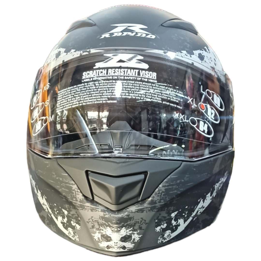 کلاه کاسکت بلوتوث دار راپیدو فک متحرک 950 BLK-Z BON — تصویر ۴