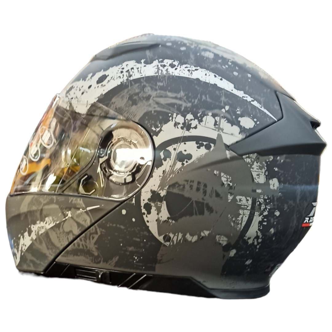کلاه کاسکت بلوتوث دار راپیدو فک متحرک 950 BLK-Z BON — تصویر ۶
