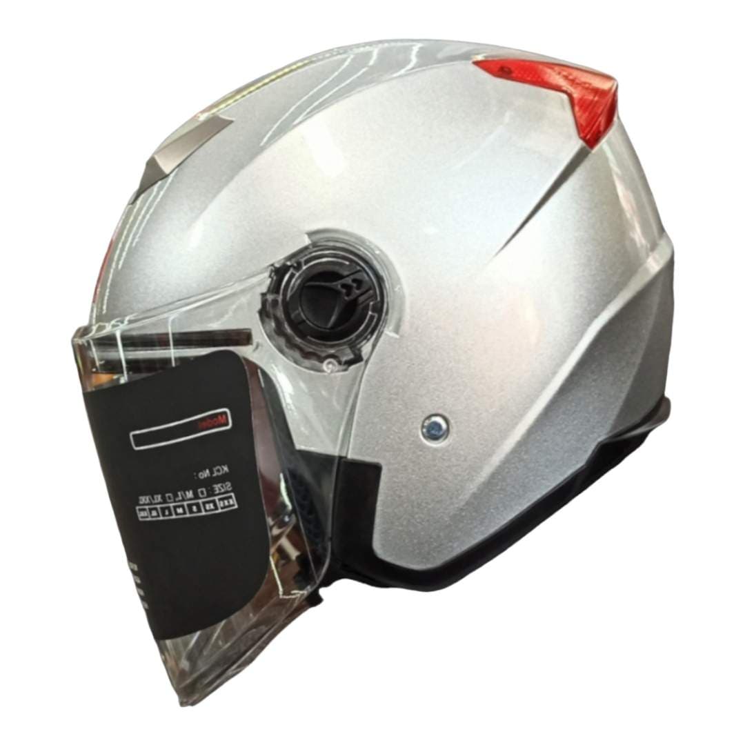 کلاه کاسکت ای کی بدون فک B SILVER EK