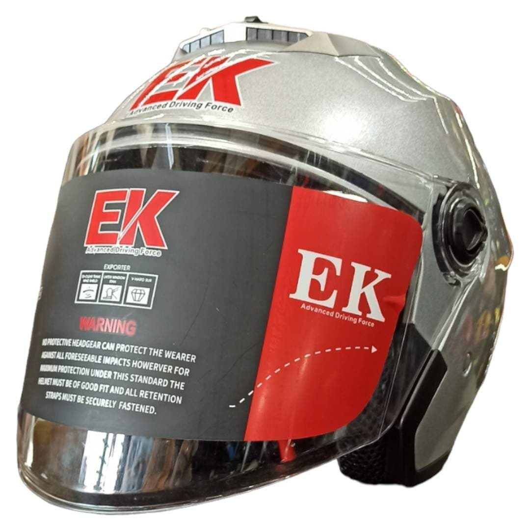 کلاه کاسکت ای کی بدون فک B SILVER EK — تصویر ۵