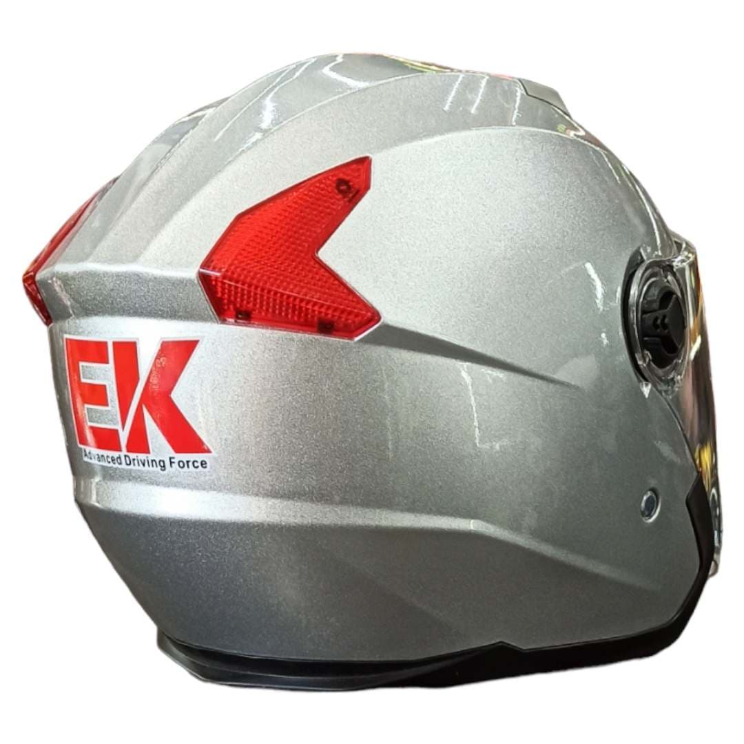 کلاه کاسکت ای کی بدون فک B SILVER EK — تصویر ۳
