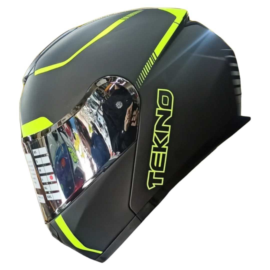 کلاه کاسکت فک متحرک تکنو BYR TEKNO