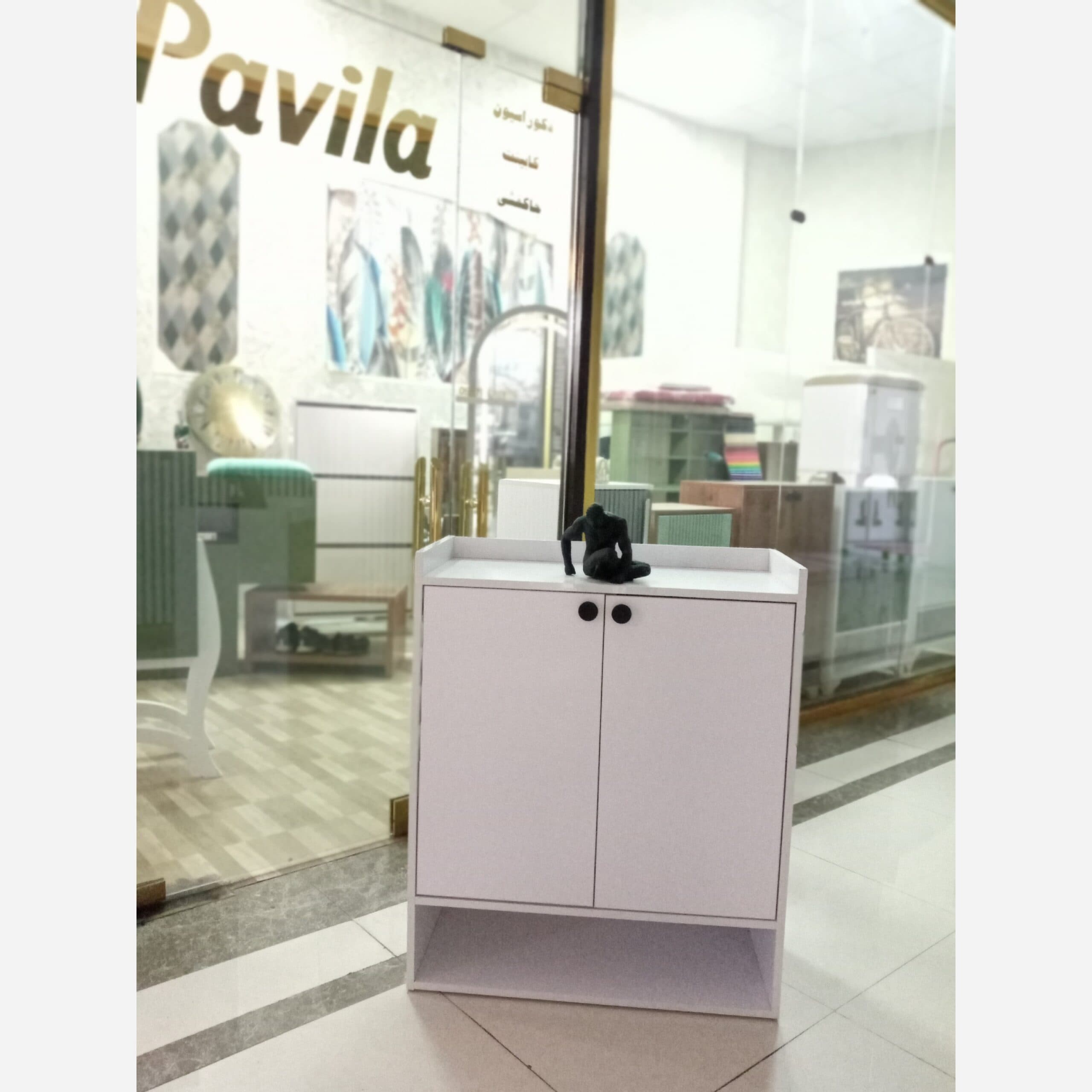 جاکفشی پینترستی دو درب سادو مبلمان اورلین مدل 974023 — تصویر ۳