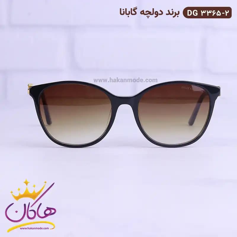 عینک آفتابی دی اند جی زنانه قهوه ای DG3365