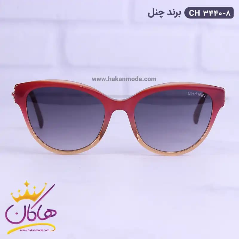 عینک آفتابی چنل زنانه طرح گربه ای ch3440