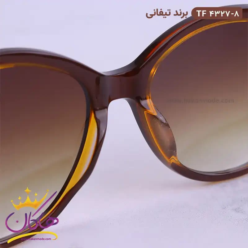 عینک آفتابی تیفانی زنانه قهوه ای TF4327 — تصویر ۴