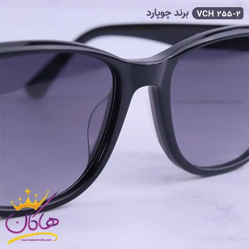 عینک آفتابی شوپارد مردانه ویفرر مشکی VCH255 — تصویر ۵