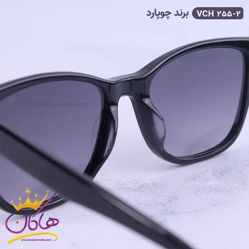 عینک آفتابی شوپارد مردانه ویفرر مشکی VCH255 — تصویر ۶