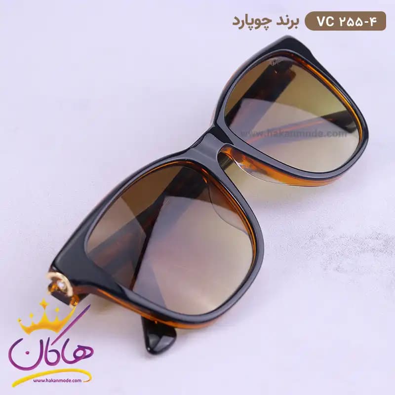 عینک آفتابی شوپارد زنانه ویفرر قهوه ای VCH255 — تصویر ۷