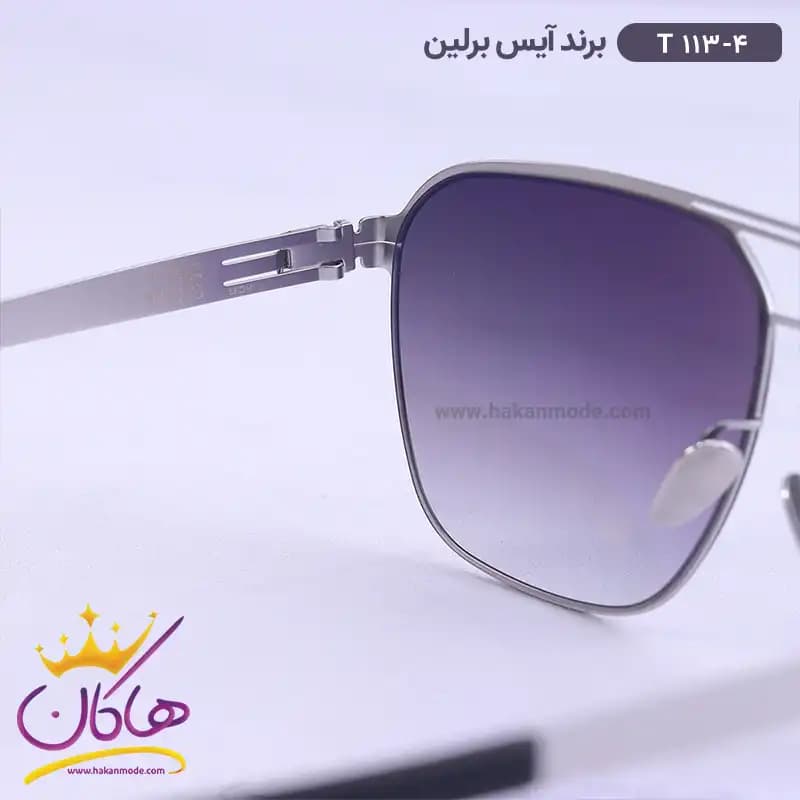 عینک آفتابی آیس برلین مردانه مشکی T113/4 — تصویر ۵