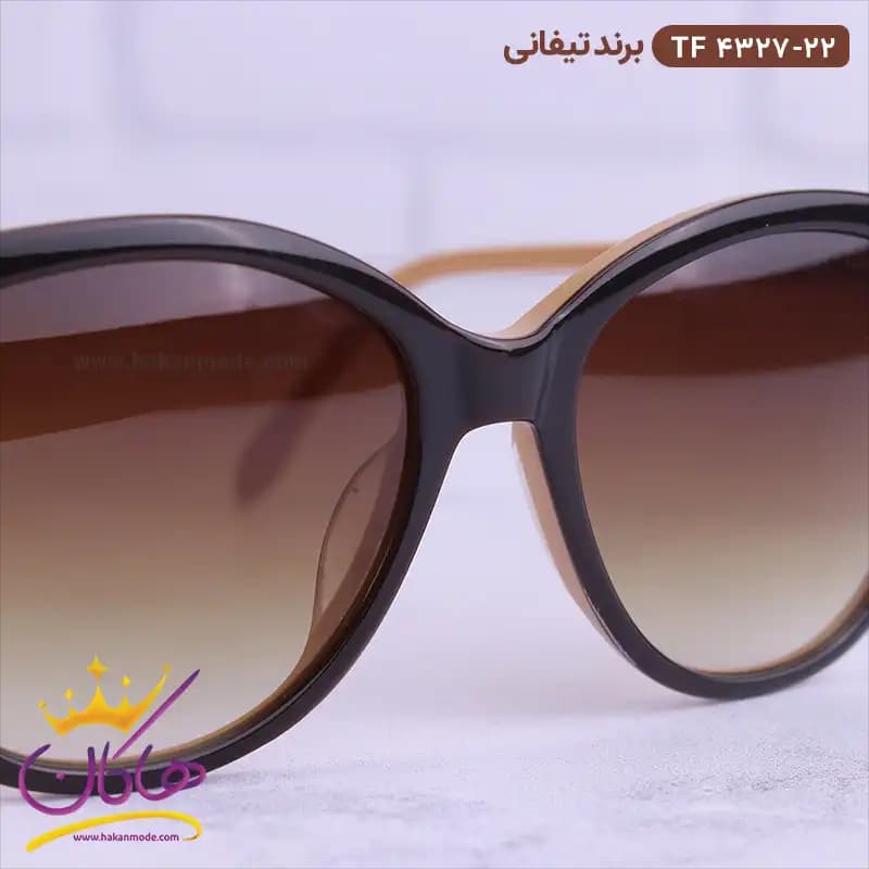 عینک آفتابی تیفانی زنانه گربه ای TF43274 — تصویر ۳