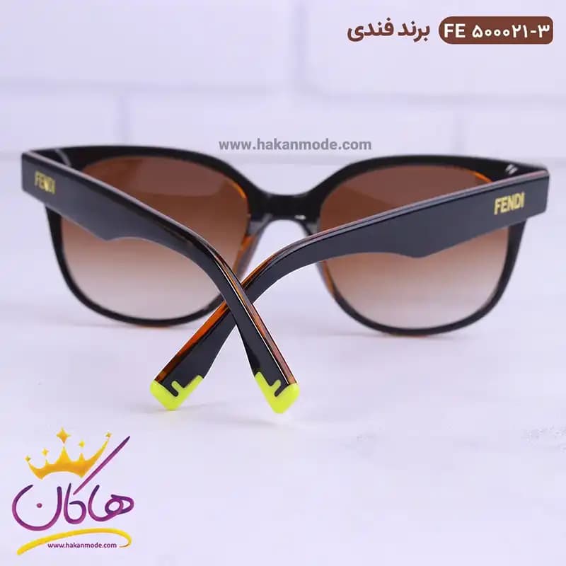 عینک آفتابی فندی زنانه FE500021/3 — تصویر ۷