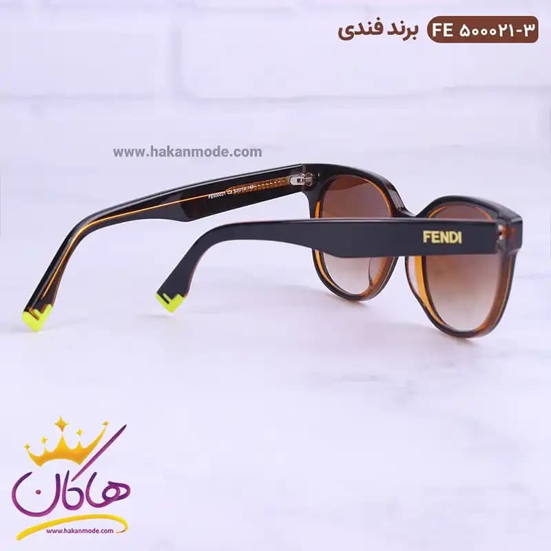 عینک آفتابی فندی زنانه FE500021/3 — تصویر ۶