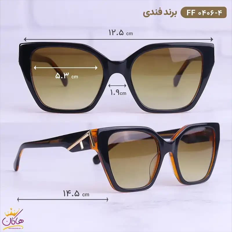 عینک آفتابی فندی زنانه FF0406/4 — تصویر ۲