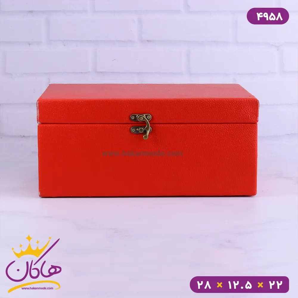 جعبه هدیه قرمز |‌ کد 4958