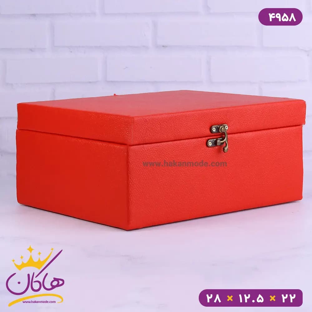 جعبه هدیه قرمز | کد 4958 — تصویر ۵