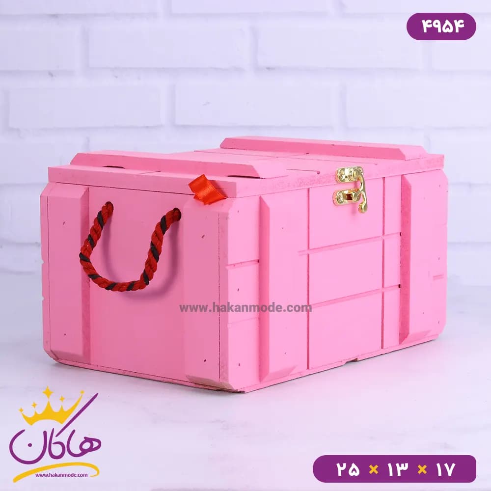 جعبه هدیه طرح صندوق | کد 4954 — تصویر ۴