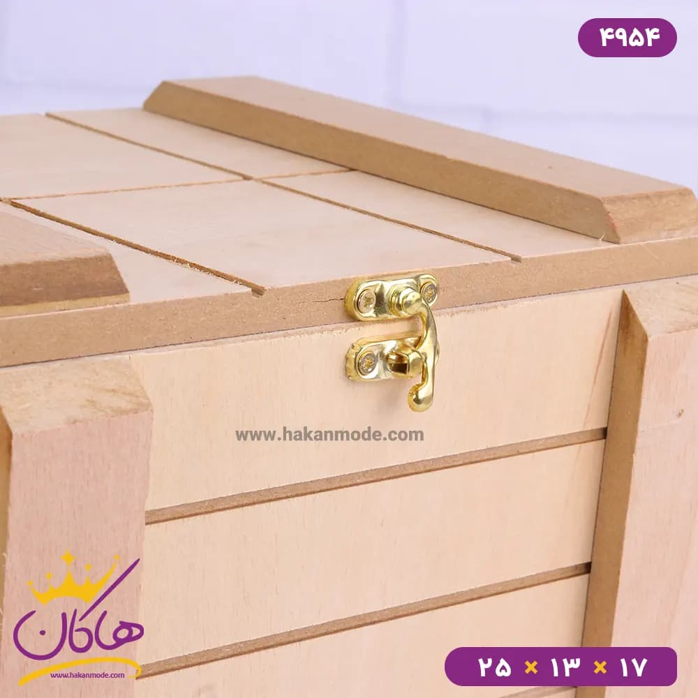 جعبه هدیه طرح صندوق | کد 4954 — تصویر ۶