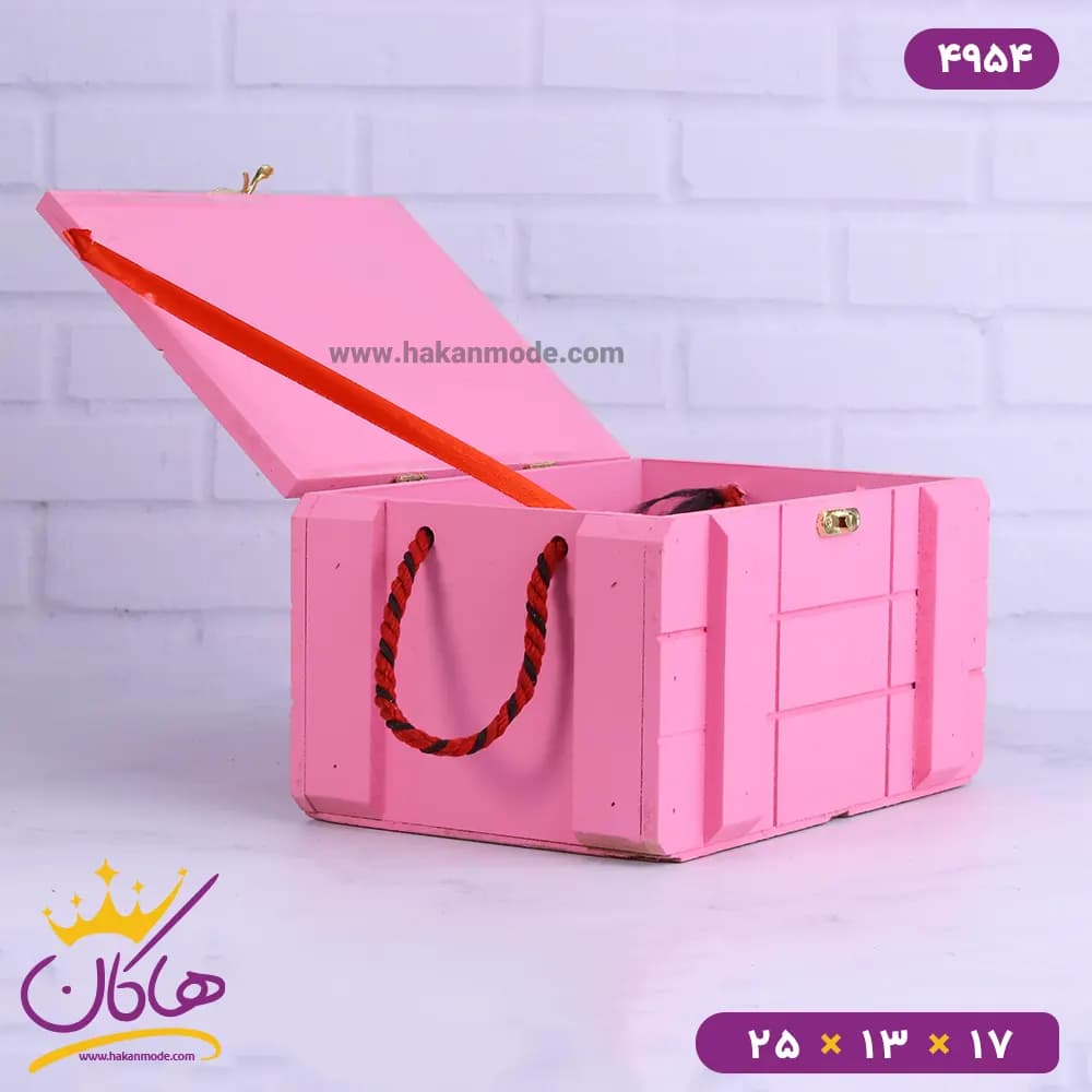 جعبه هدیه طرح صندوق | کد 4954 — تصویر ۵
