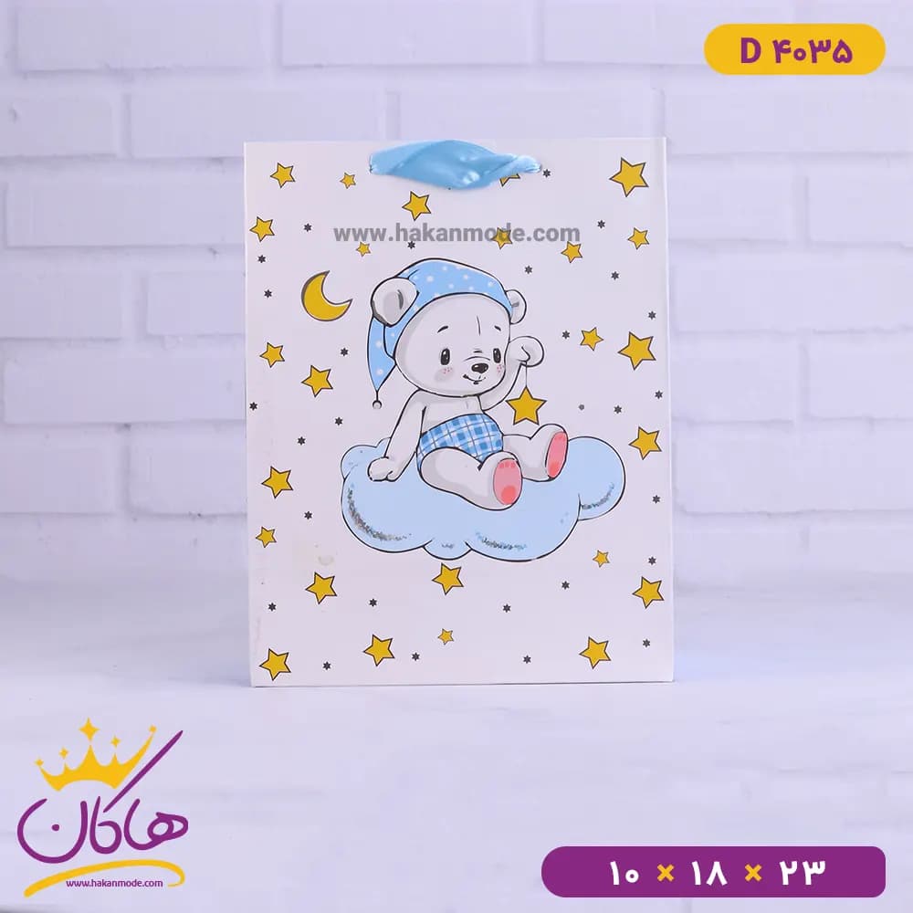 ساک دستی خرس | کد D4035