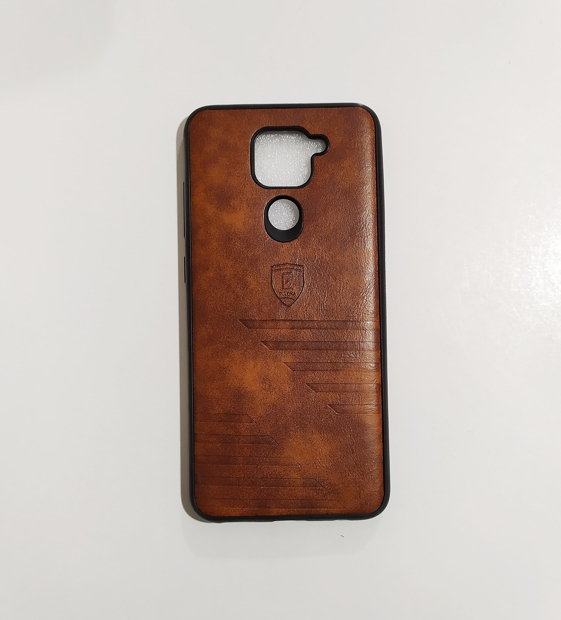 قاب طرح چرم شیاومی Redmi note9 کد 8