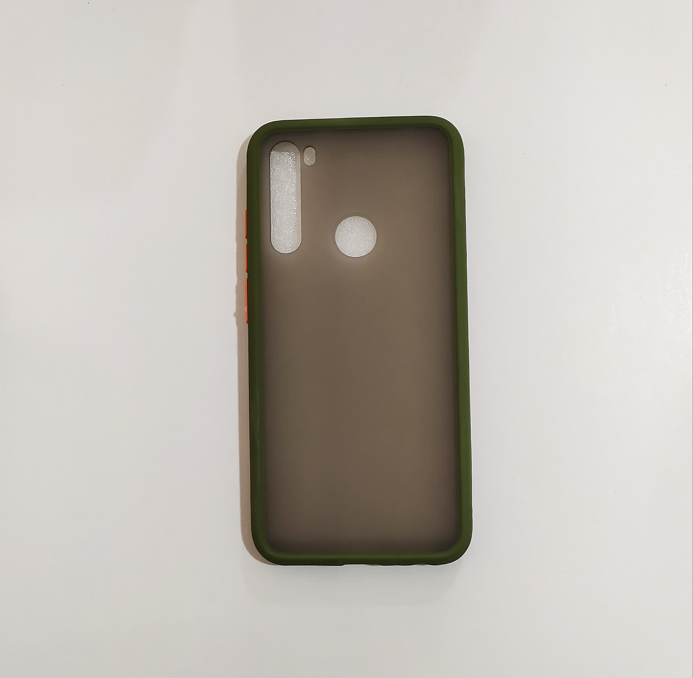 قاب پشت مات دکمه رنگی شیاومی Redmi note8 کد 8