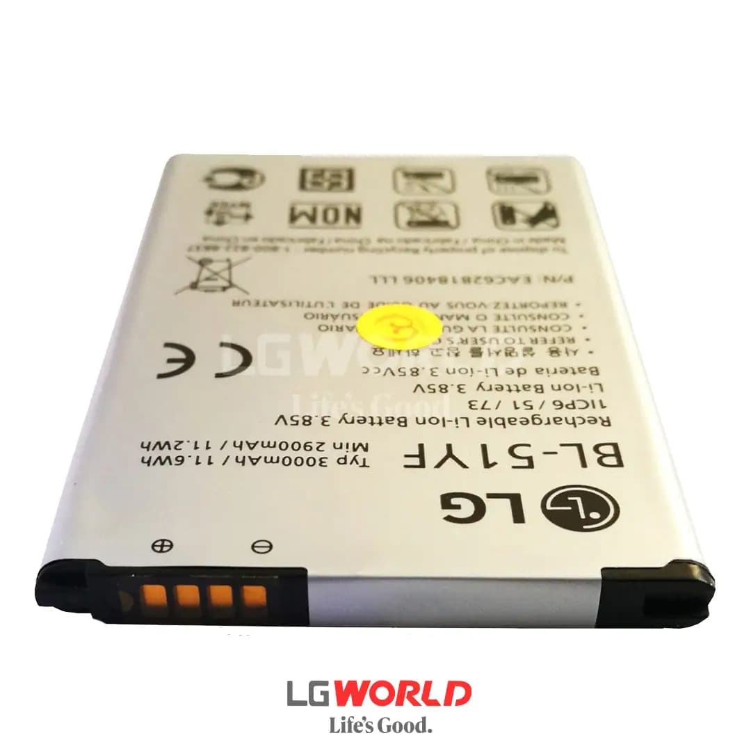 باتری اورجینال گوشی موبایل LG G4 مدل BL-51YF با گارانتی 12 ماهه بی قید و شرط — تصویر ۳