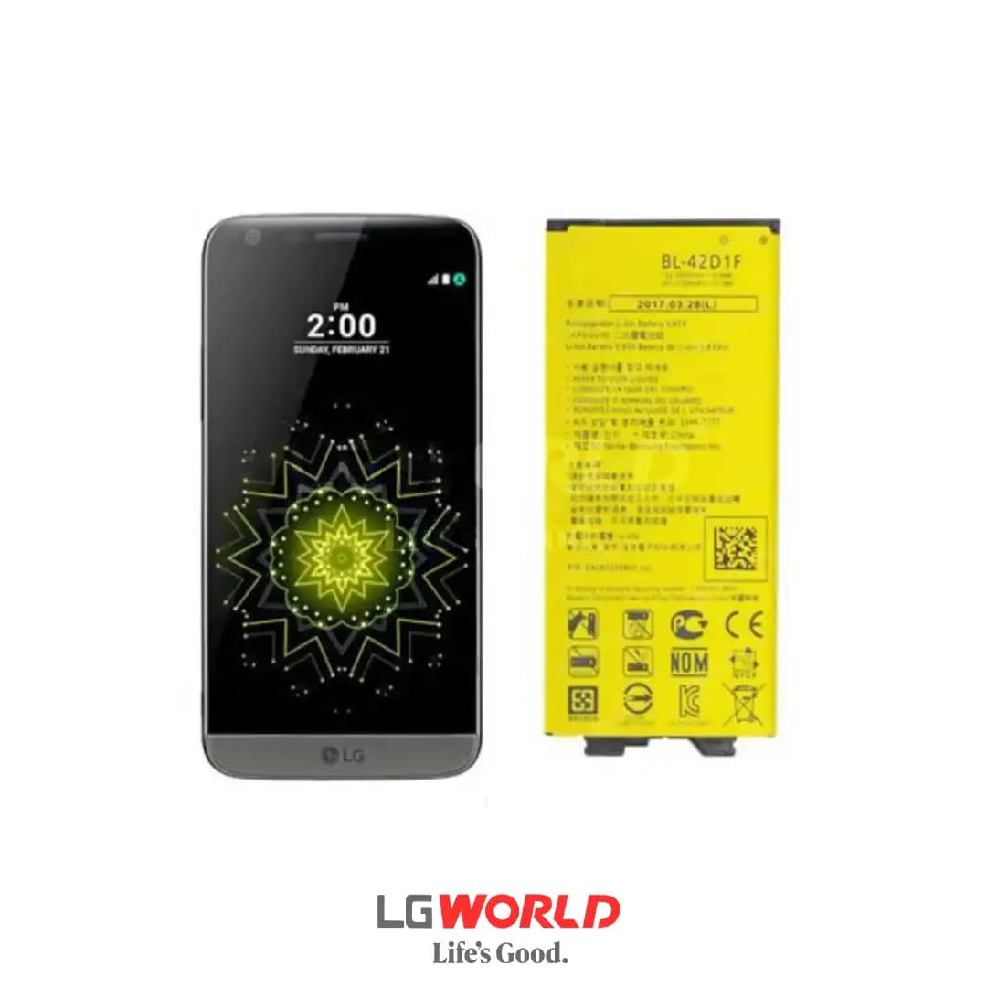 باتری اورجینال گوشی موبایل LG G5 مدل BL-42D1F با گارانتی 12 ماهه بی قید و شرط