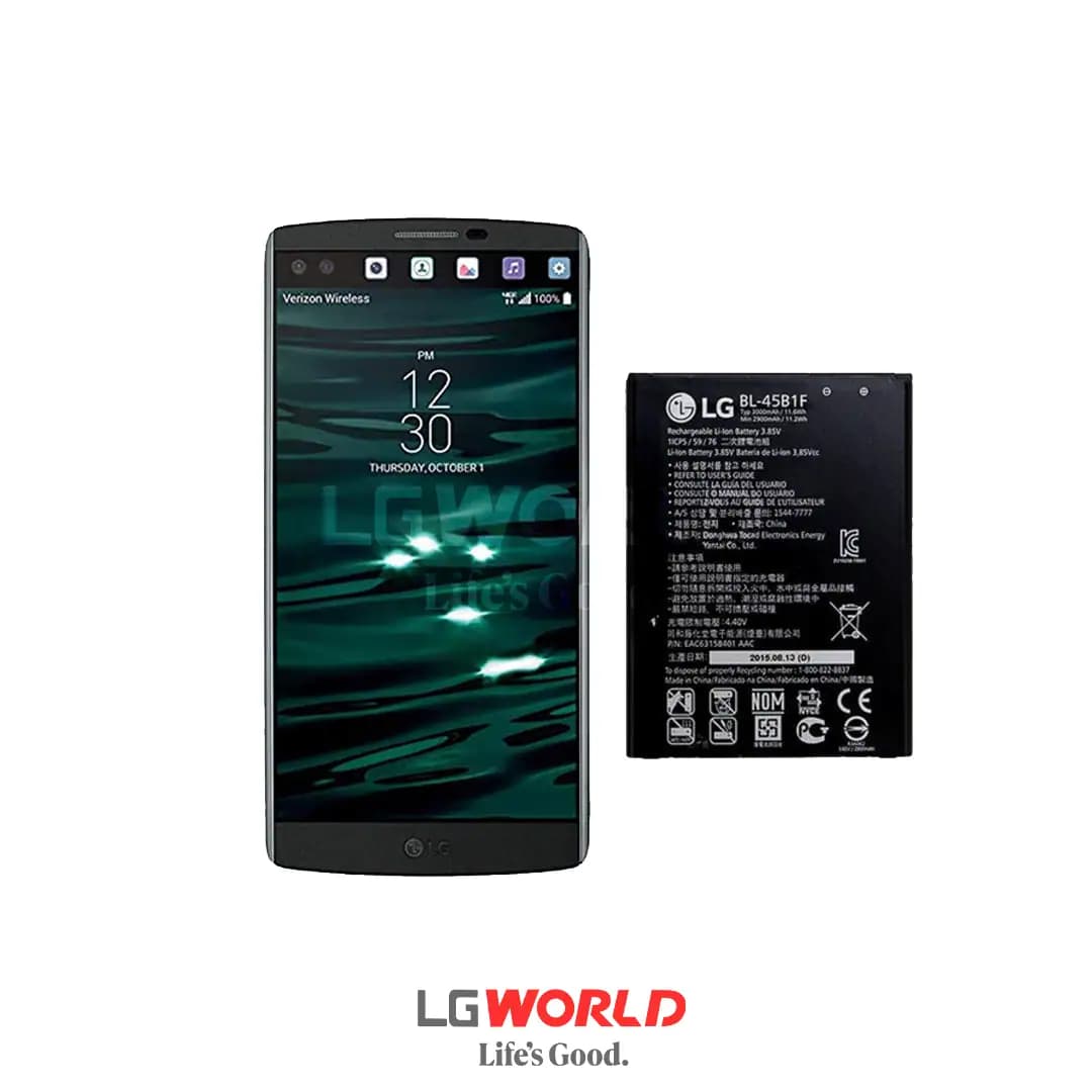 باتری اورجینال گوشی موبایل LG V10 مدل BL-45B1F با گارانتی 12 ماهه بی قید و شرط
