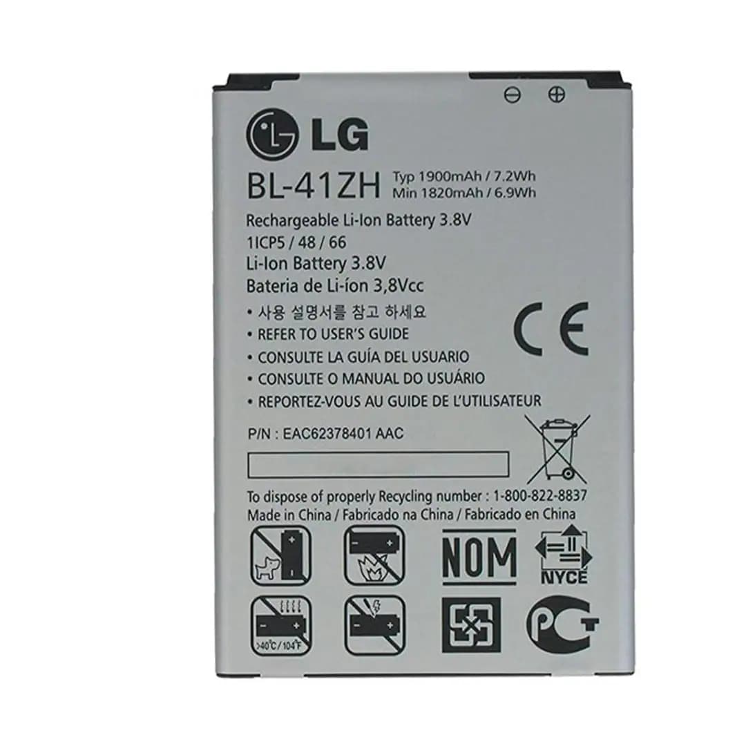 باتری اورجینال گوشی موبایل LG L FINO مدل BL-41ZH — تصویر ۲