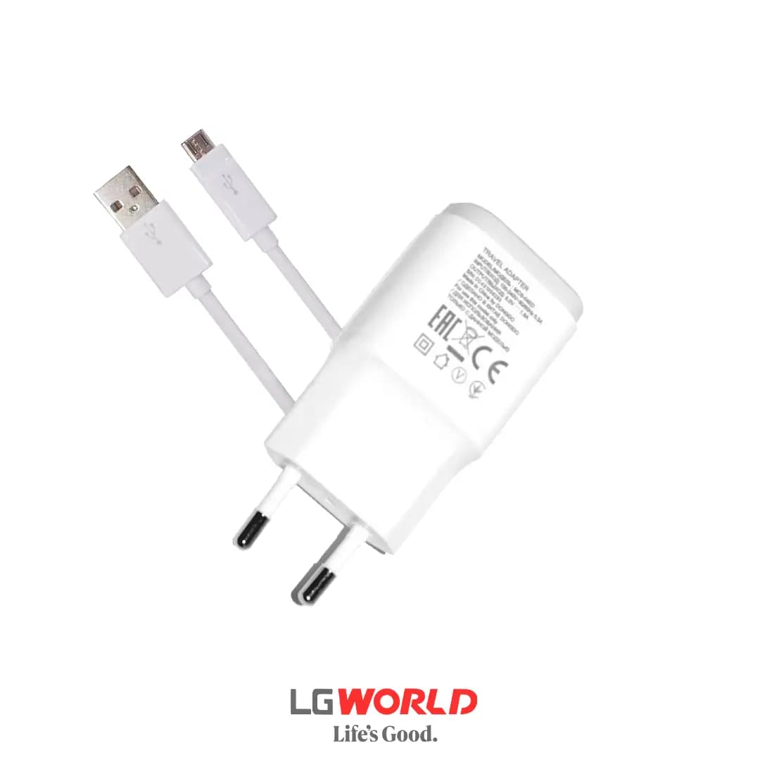 شارژر اورجینال ال‌جی ( کابل Micro USB + آداپتور )