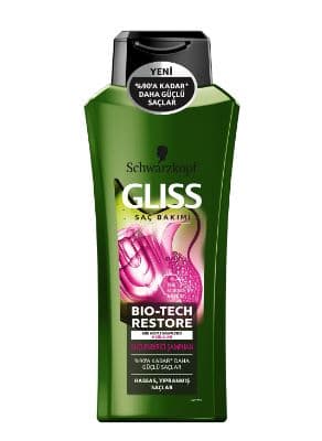 شامپو تقویت کننده موی Bio-Tech Restore گلیس شوارتسکف اورجینال — تصویر ۳