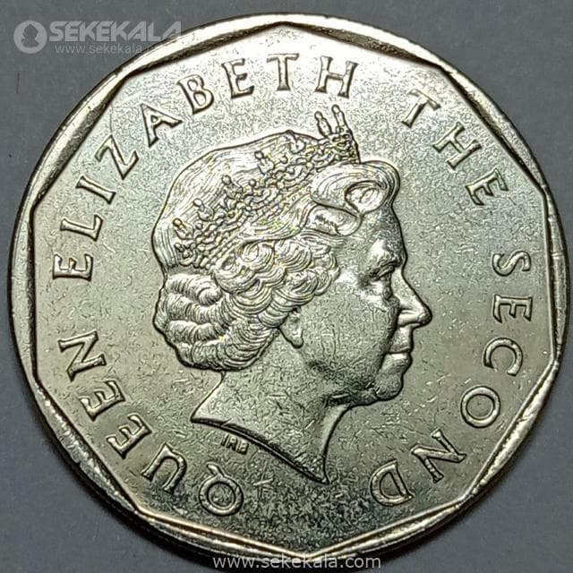 سکه 1 دلار کمیاب کارائیب شرقی ۲۰۰۴ — تصویر ۲