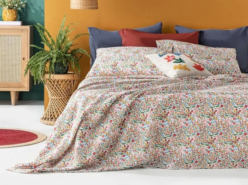 ست پیکه کینگ سایز English Home Fleurs Vives Baskılı King Size Pike Takımı انگلیش هوم — تصویر ۳