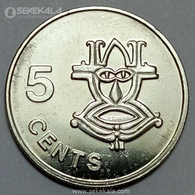 سکه 5 سنت جزایر سلیمان 2005 (UNC)