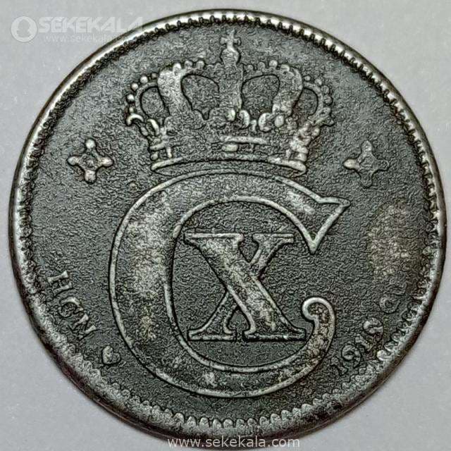 سکه 2 اوره دانمارک 1919 (کریستین دهم)