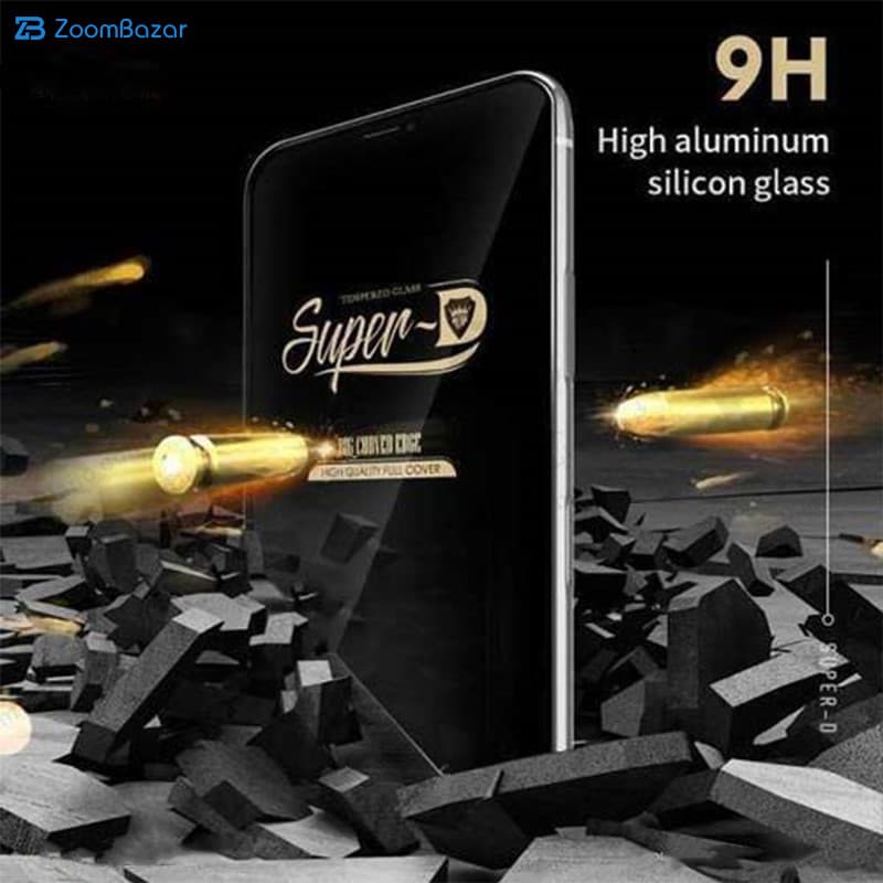 گلس اپیکوی مدل Super 5D مناسب برای گوشی موبایل هوآوی Nova 12 / Nova 12 Lite / Nova 11 SE / Nova 10 SE — تصویر ۶
